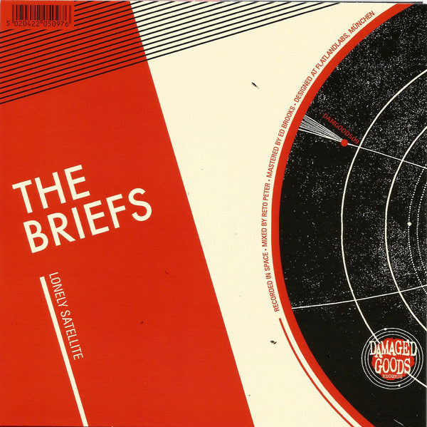 The Briefs - I Hate The World (7", Single, Ltd, Blanco / White)