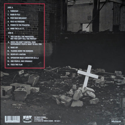 Anti-Flag - The Terror State (LP, Album, RE, RP)