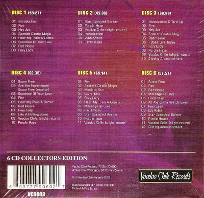Jimi Hendrix – Rockin' The USA Vol. 2 - 6xCD Box Set - 2008 - Voodoo Chile Records – VC9008