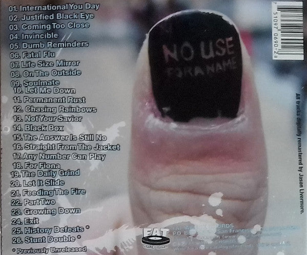 No Use For A Name – All The Best Songs - CD - USADO / USED (M- / M-)