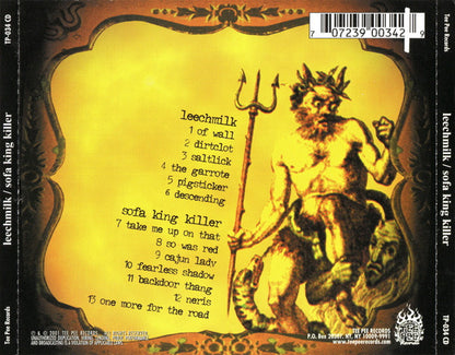 Leechmilk / Sofa King Killer – Guilty Of Sloth / Crusty Mother F*ckn Rock And Roll - CD - 2001 - Tee Pee Records – TP-034 CD