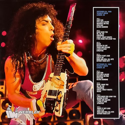 KISS BOX SET 4xLP Crazy Nights 1988 (Blue Translucid Coloured Vinyls)