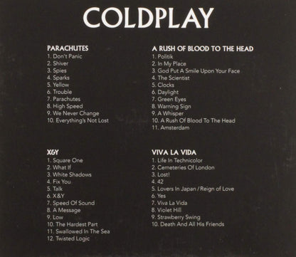 Coldplay - 4CD Catalogue Set - 4xCD Box Set