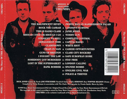 The Clash – The Story Of The Clash Volume 1 - 2xCD - CDs Como Nuevos / Portada Como Nueva (M-/M-)