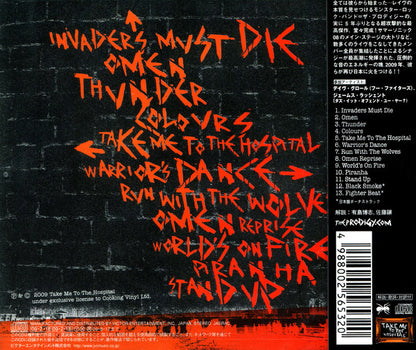 The Prodigy – Invaders Must Die - CD - Edición Japonesa / Japanese Release. Con OBI / With OBI. Nuevo sin usar pero no precintado / New and unplayed but not sealed.