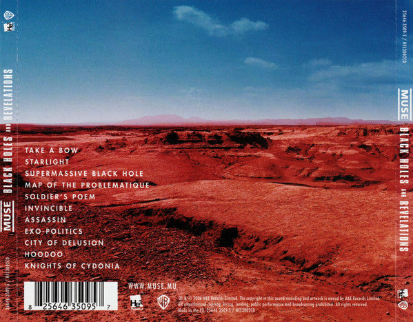 Muse – Black Holes And Revelations - CD