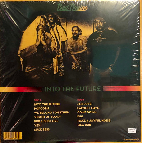 Bad Brains – Into The Future - LP - Red, Yellow & Green, Gatefold - 2021 - Megaforce Records – MEGA 2122