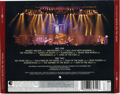 Iron Maiden – Death On The Road - 2xCD - CDs Muy Buen Estado / Portada Como Nueva (VG+/M-)