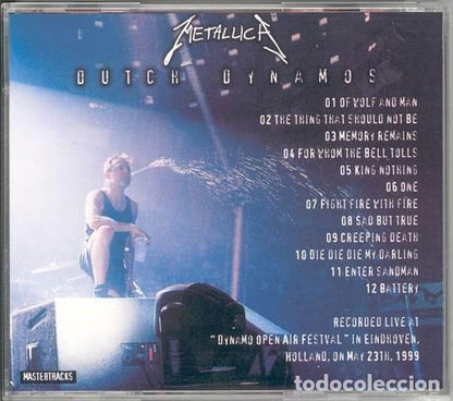 Metallica – Dutch Dynamos - CD - Mastertracks – MTCD 13 (1999)