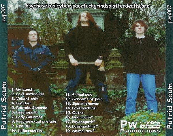 Putrid Scum – Putrid Scum - CD - Nuevo sin usar pero no precintado / New and unplayed but not sealed.
