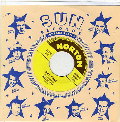 Mack Self / Macy Skipper – I Vibrate / Bop Pills - 7" - 2001 - Norton Records – 848 - Vinilo Como Nuevo / Portada Como Nueva (M-/M-)