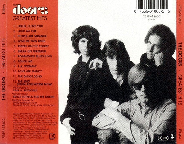 The Doors – Greatest Hits - CD