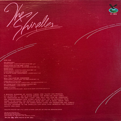 The Shirelles ‎– The Shirelles - LP - 1981 - Gusto Records ‎– GT-0079 - Vinilo Muy Buen Estado / Portada Muy Buen Estado (VG+/VG+)