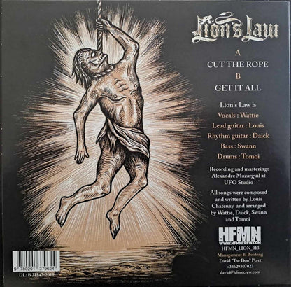 Lion's Law - Cut The Rope (7", Single)