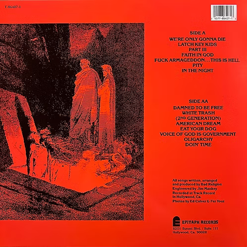 BAD RELIGION LP How Could Hell Be Any Worse? (180 Gram Heavyweight Vinyl)