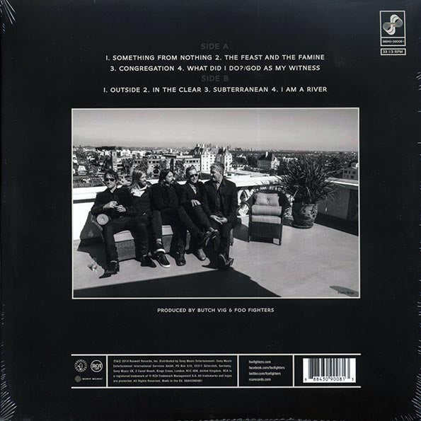 Foo Fighters – Sonic Highways - LP - 180 gr. - Gatefold Sleeve - Includes an insert