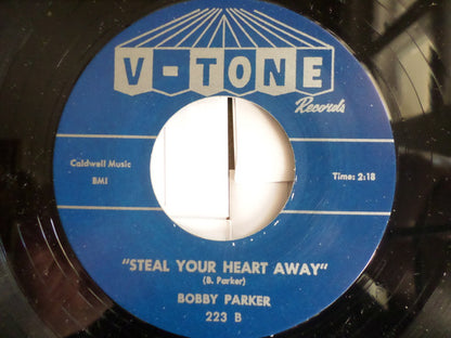 Bobby Parker – Watch Your Step / Steal Your Heart - 7" - 2011 - V-Tone Records – 223 - Como Nuevo / Like New (M- / Generic)