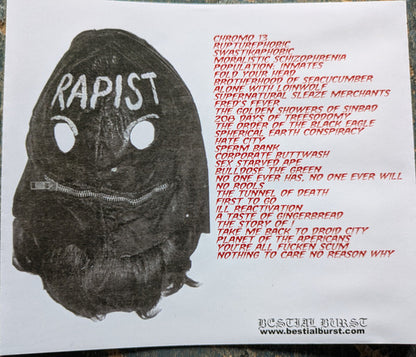 Rupture - Sex, Drugs And Rupture (CD, Album, RE)