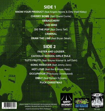 The Streetwalkin' Cheetahs - Best of All The Covers (And More) (LP, Comp)