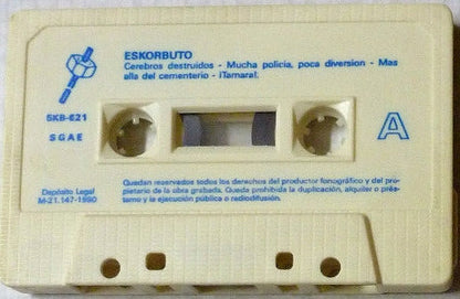 Eskorbuto ‎– Eskorbuto - Cassette - 1990 - Yel ‎– 1793, DRO ‎– 5KB-621 - Muy Buen Estado / Very Good Condition (VG+ / VG+)