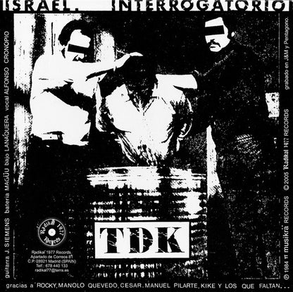 Panaderia Bolleria Nuestra Señora Del Karmen / TDK – Panaderia Bolleria Nuestra Señora Del Karmen / TDK - 7" - 2005 - Radikal 1977 Records – RK-010