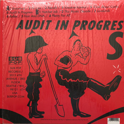 Hot Snakes - Audit In Progress (LP, Album, RE, RM, Pink Various)