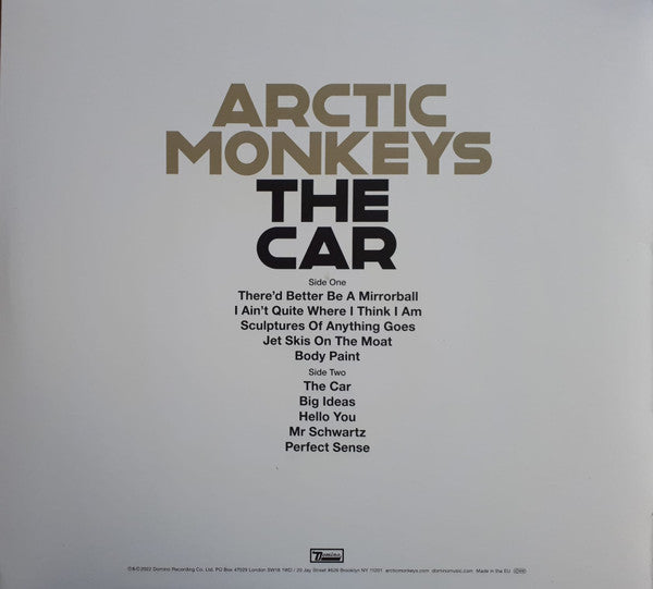 Arctic Monkeys – The Car - LP - 2022 - Domino – WIGLP455