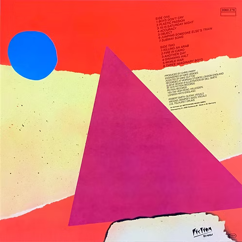 THE CURE LP Boys Don't Cry (Red Coloured Vinyl)