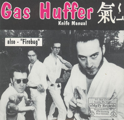 Mudhoney / Gas Huffer – You Stupid Asshole / Knife Manual - CD-SG - 1992 - Empty Records – MT - 166CD - CD Muy Buen Estado (VG+) / Portada Muy Buen Estado (VG+)