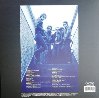 The Radiators From Space - TV Tube Heart (10", Album, Ltd, RE, Amarillo / Yellow)