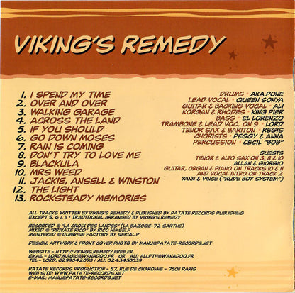 Viking's Remedy – Rain Is Coming - CD - CD Muy Buen Estado / Portada Como Nueva (VG+/M-)
