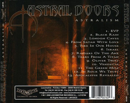 Astral Doors – Astralism - CD - 2006 - Locomotive Records – LM155 CD