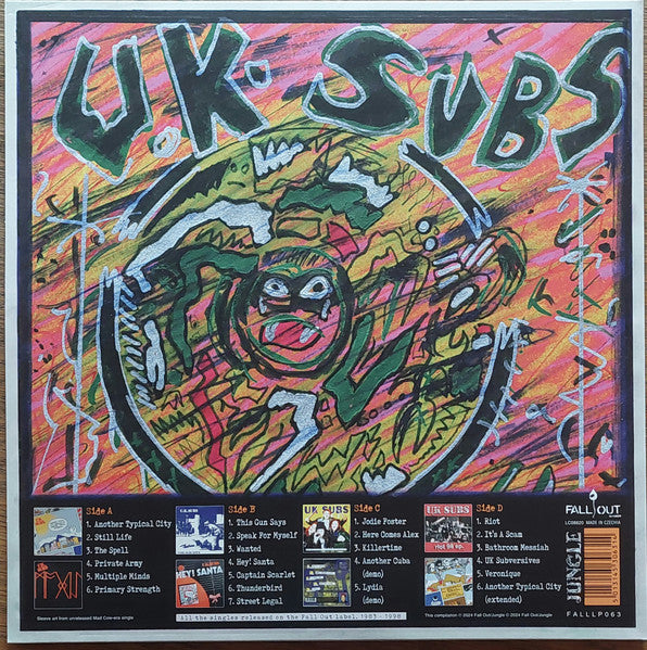 UK Subs - UK Subversives (The Fall Out Singles Collection) (2xLP, RSD, Comp, Transparent Yellow)