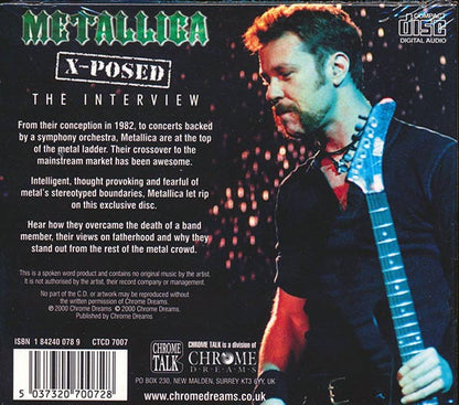 Metallica – Metallica X-Posed (The Interview) - CD