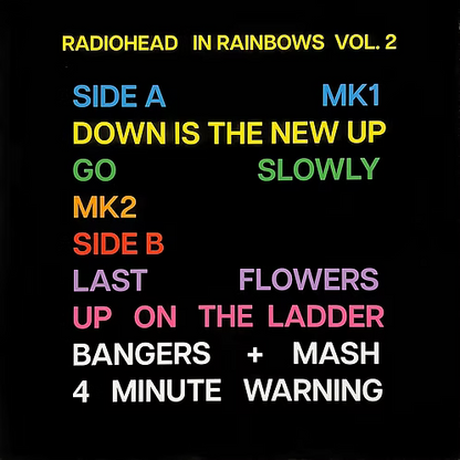 RADIOHEAD LP In Rainbows Vol. 2 (Orange Marbled Coloured Vinyl)