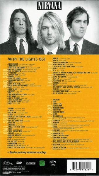 Nirvana - With the Lights Out (Limited Edition) - Deluxe Version - 3xCD + DVD - CDs y DVD Muy Buen Estado / Portada Muy Buen Estado (VG+/VG+)