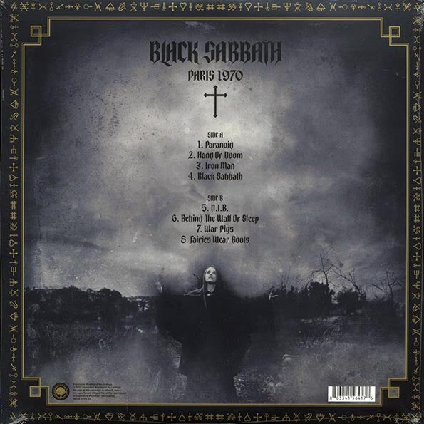 Black Sabbath – Paris 1970 - LP - Gatefold Sleeve