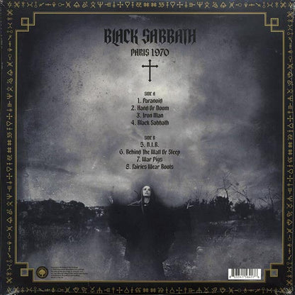 Black Sabbath – Paris 1970 - LP - Gatefold Sleeve