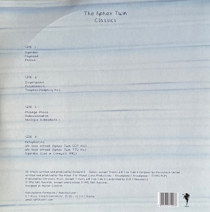 Aphex Twin – Classics - 2xLP