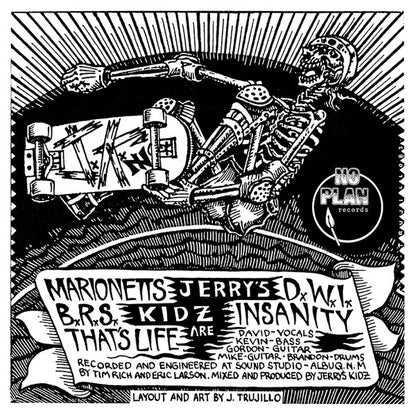 Jerry's Kidz ‎– Well Fed Society - 7" - 2022 - No Plan Records ‎– NPR32