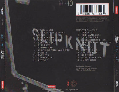 Slipknot ‎– 9.0: Live - 2xCD - Muy Buen Estado / Very Good Condition (VG+ / M-)