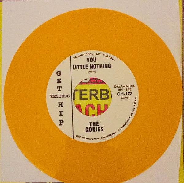 The Gories - Bug House Waterbug And Roach Traps (7", Single, Ltd, RE, Amarillo / Yellow)