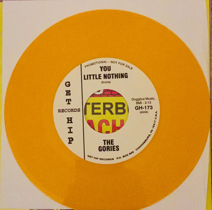 The Gories - Bug House Waterbug And Roach Traps (7", Single, Ltd, RE, Amarillo / Yellow)