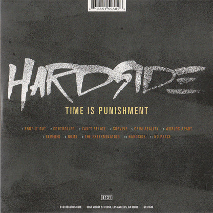 Hardside ‎– Time Is Punishment - CD - 2012 - 6131 Records ‎– 6131046