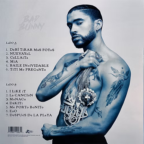 BAD BUNNY LP Best of Bad Bunny (White Coloured Vinyl)