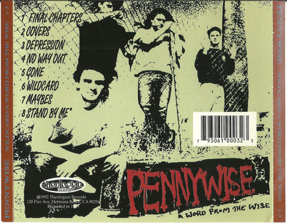 Pennywise – Wildcard / A Word From The Wise - CD - CD Como Nuevo / Portada Como Nueva (M-/M-)