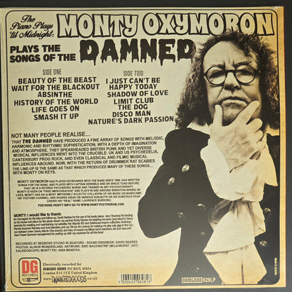 Monty Oxymoron Plays The Songs Of The Damned - The Piano Plays 'Til Midnight (LP, Album, Ltd)