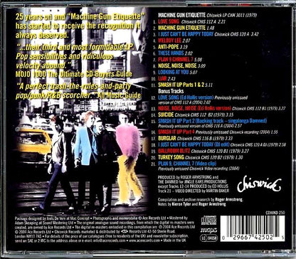 The Damned – Machine Gun Etiquette - CD
