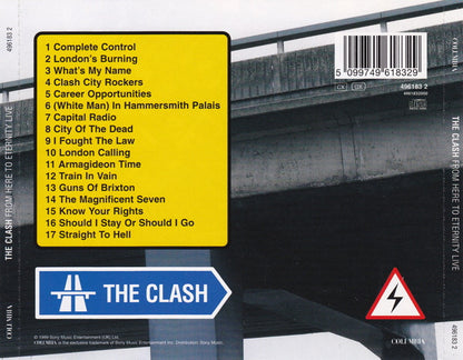 The Clash – From Here To Eternity Live - CD - 1999 - Columbia – 496183 2, Columbia – 4961832000 - CD Como Nuevo (M-) / Portada Como Nueva (M-)