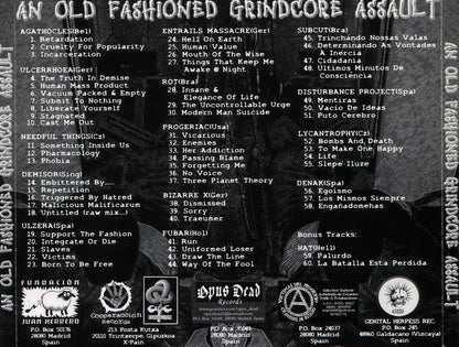 An Old Fashioned Grindcore Assault Compilation - CD - NUEVO - PRECINTADO / NEW – SEALED.